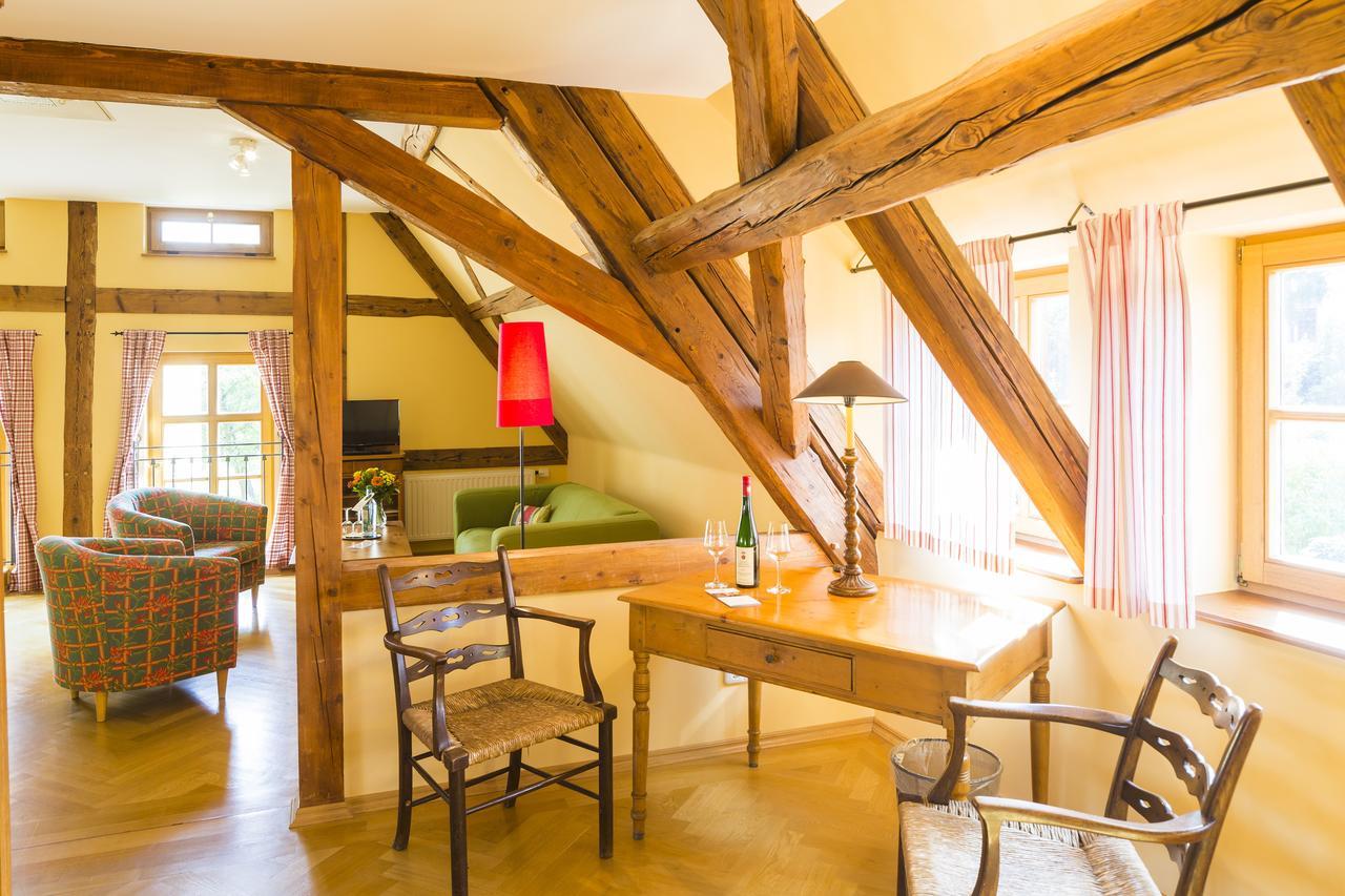 Gastehaus Im Weingut Schloss Proschwitz Hotel Meissen Bagian luar foto